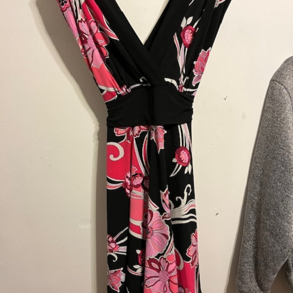 retro pattern dress from Roulette size L